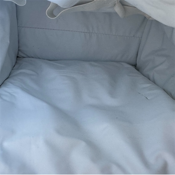 VTG 1998 Teletubbies Blue & White Gingham Mini Diaper Bag - Picture 8 of 16